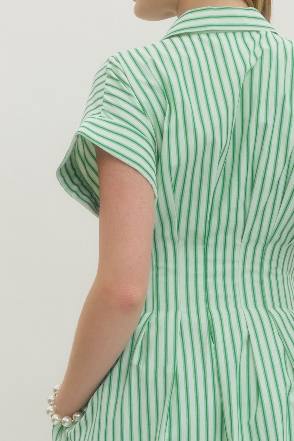 Entro | Shirley Striped Midi Dress | Sweetest Stitch Boutique Richmond