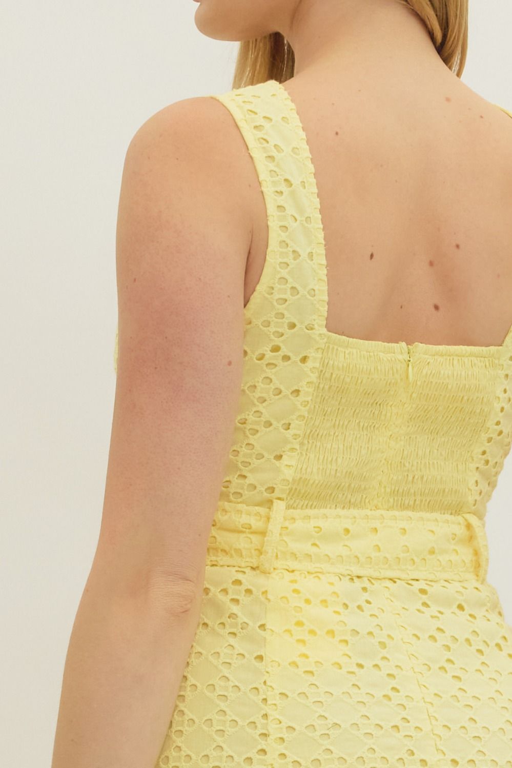 Entro | Dylan Eyelet Midi Dress | Sweetest Stitch Boutique Richmond