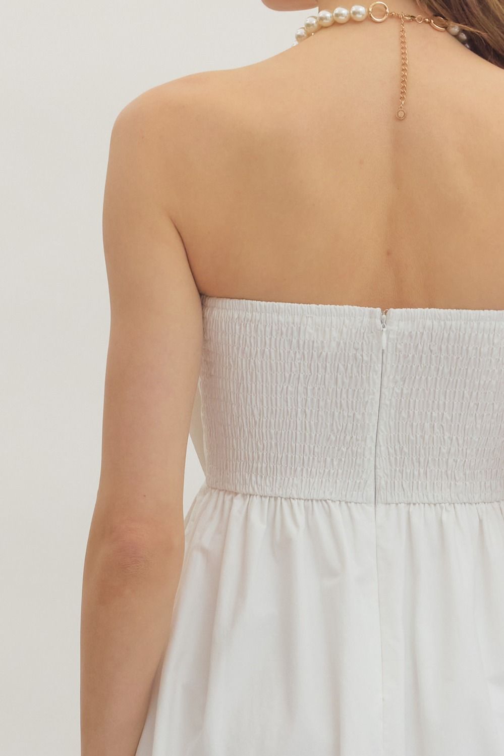 Entro | Corinne Strapless Midi Dress | Sweetest Stitch Boutiue RVA