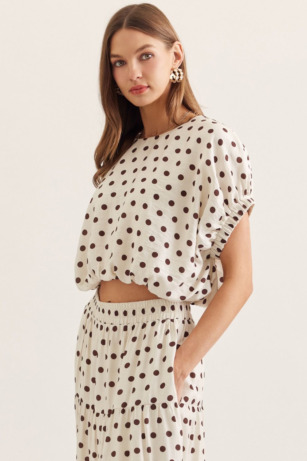 Entro | Kiley Polka Dot Top | Sweetest Stitch Boutique Richmond VA