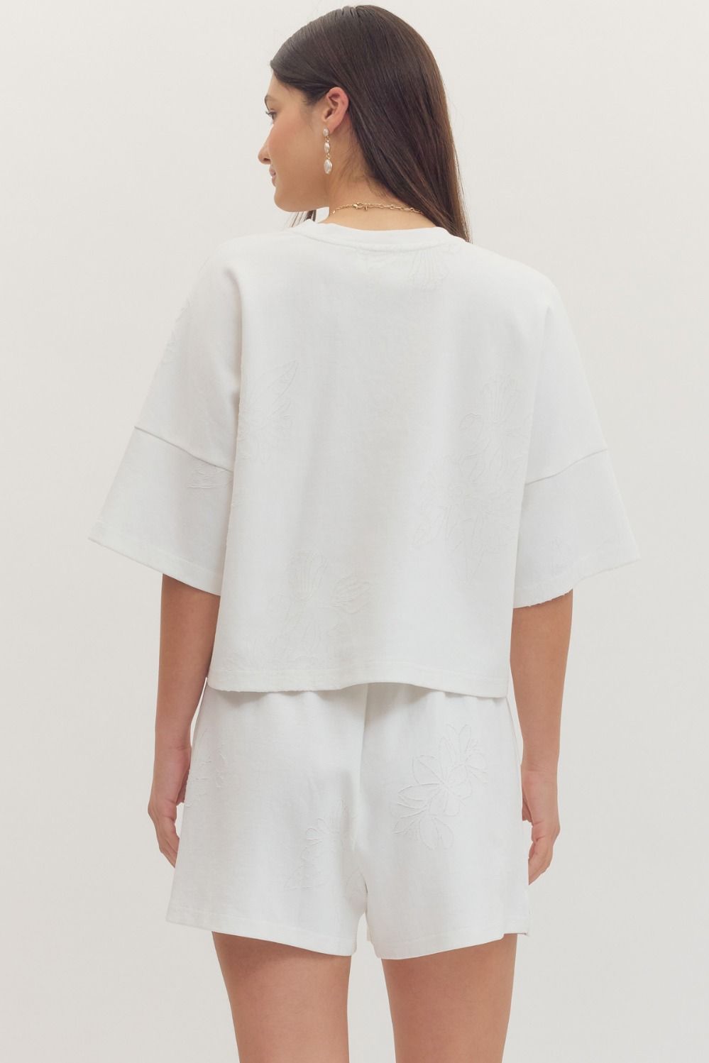 Entro | Johnna Embroidered Top | Sweetest Stitch Richmond Boutique