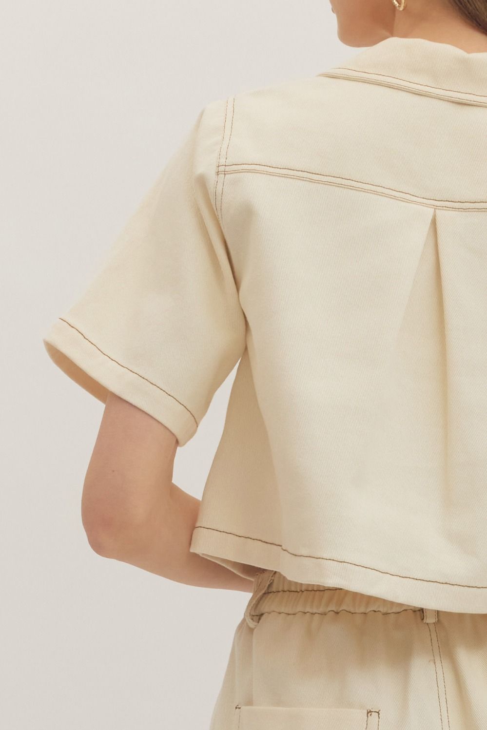Entro | Morgan Denim Top | Sweetest Stitch Boutique Richmond VA