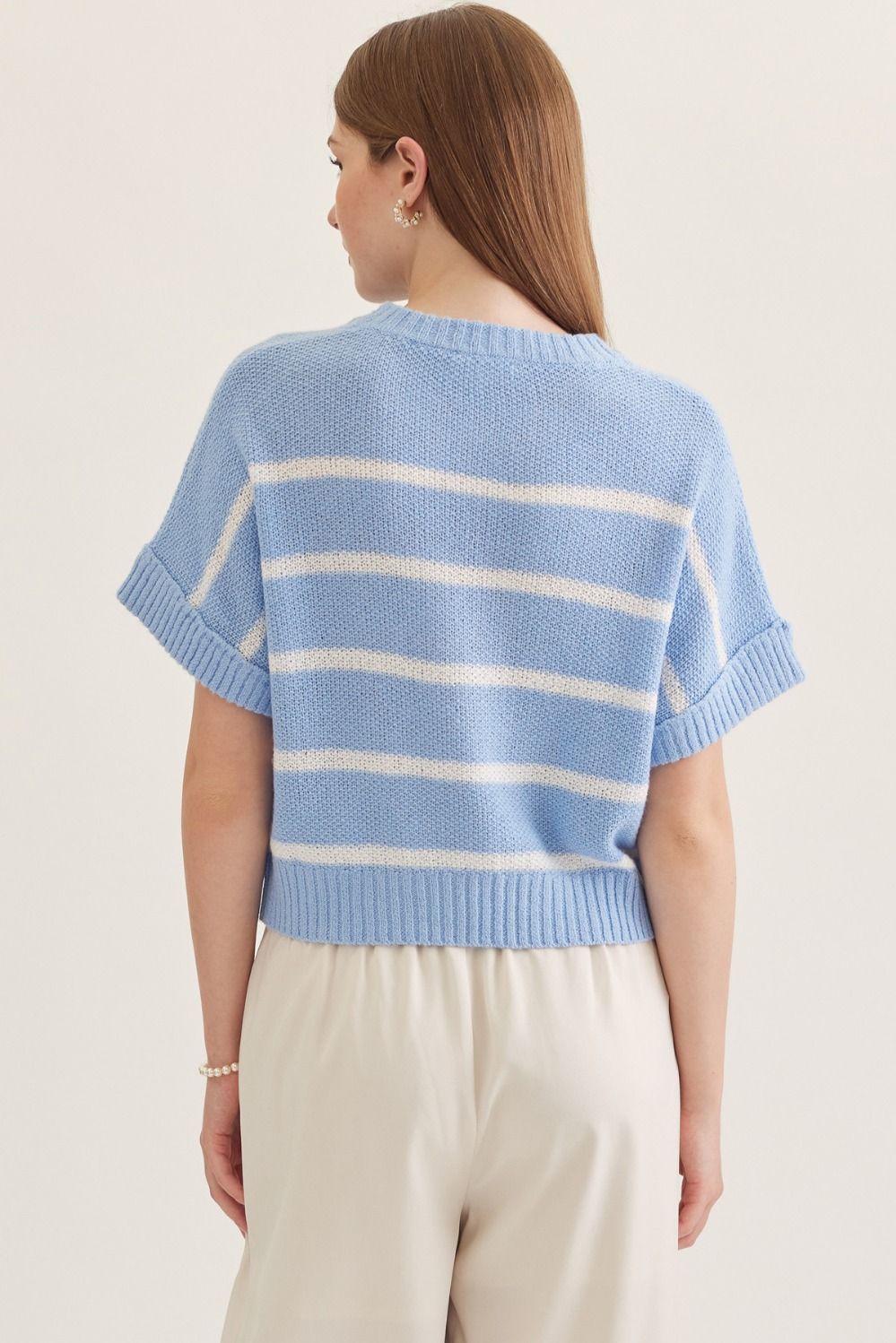 Entro | Ivy Striped Knit Top | Sweetest Stitch Boutique Richmond VA