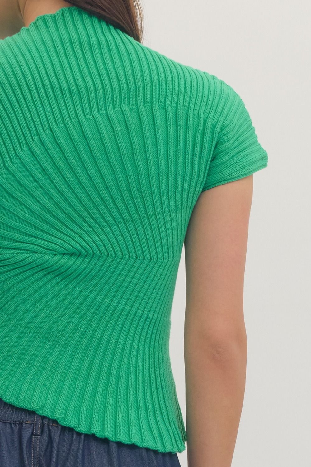 Entro | Lily Knit Mock Neck Top | Sweetest Stitch Boutique Richmond