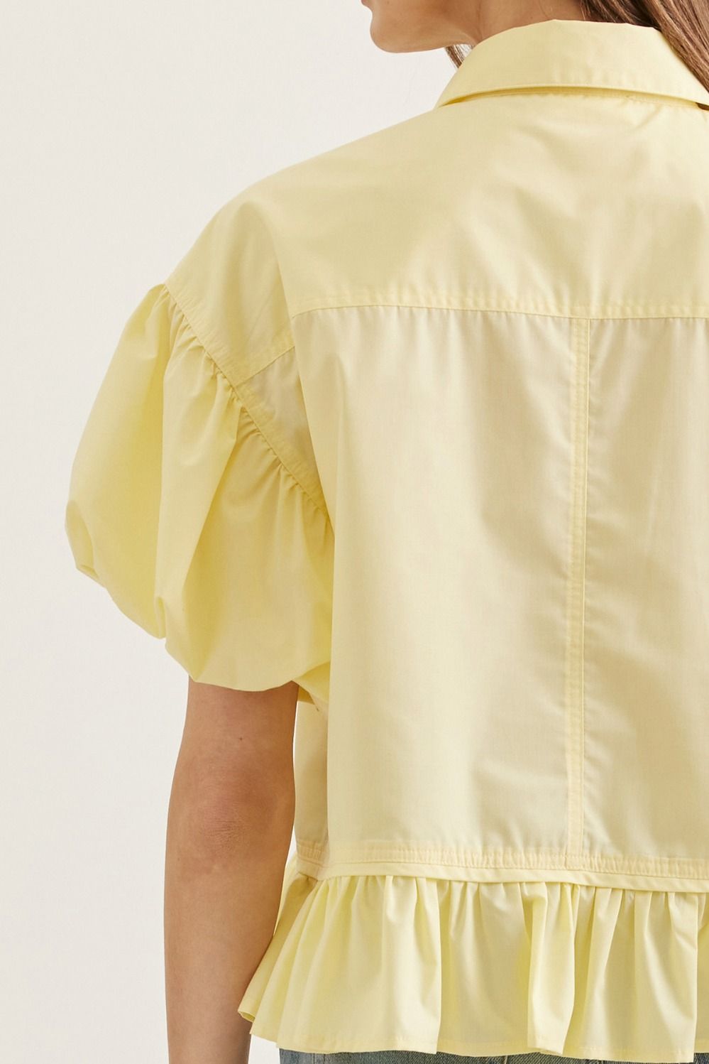 Entro | Bella Ruffle Hem Top | Sweetest Stitch Boutique Richmond VA
