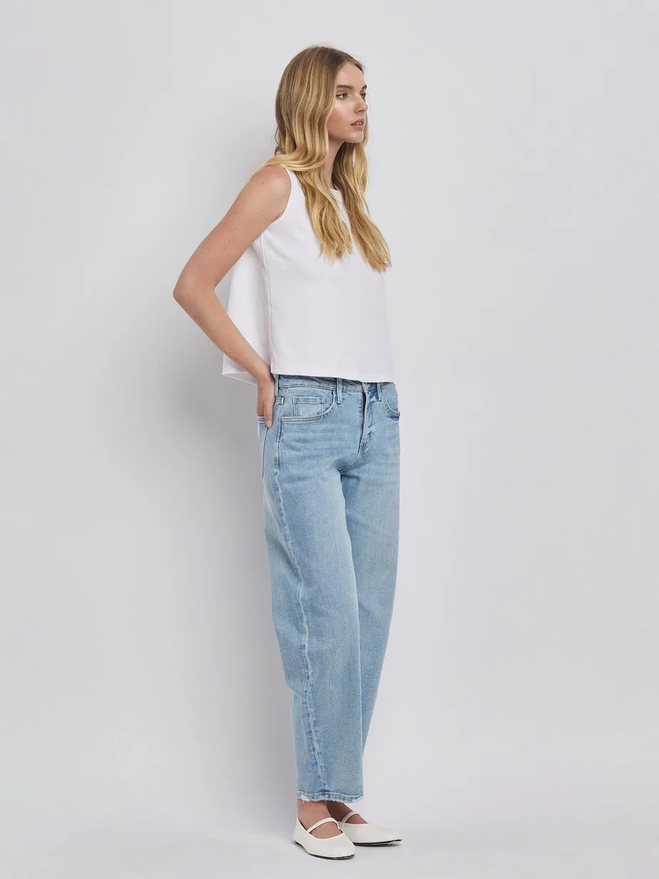 Lovervet by Vervet | Barrel Leg Jeans | Sweetest Stitch Boutique RVA