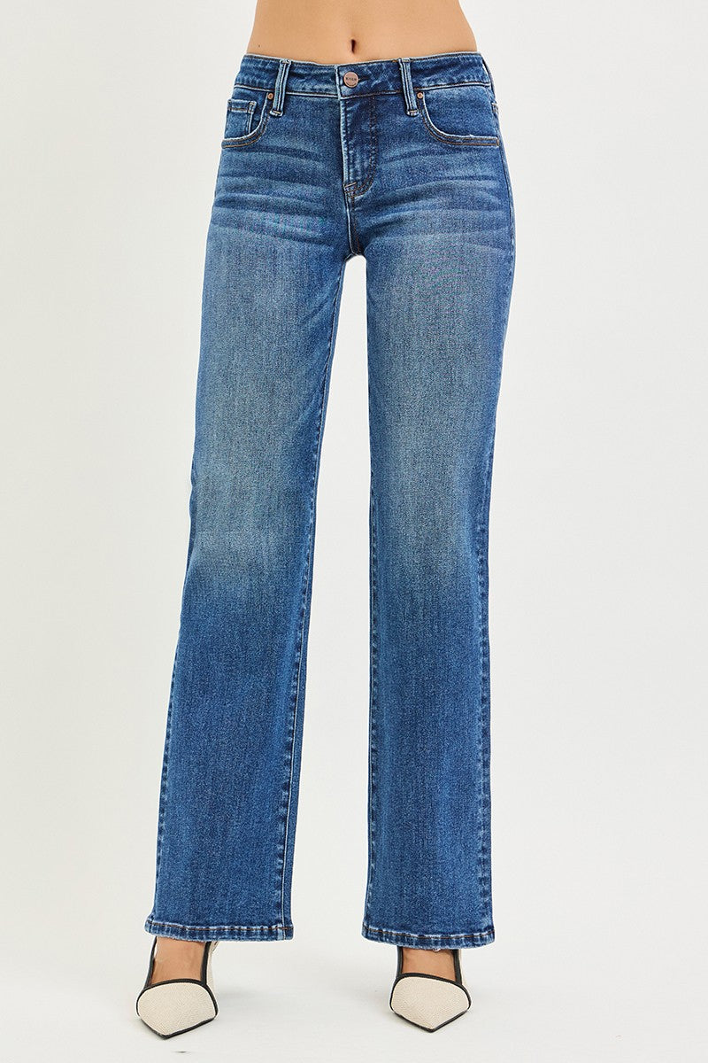 Risen Brand Tummy Control Bootcut Jeans - Athena's Fashion Boutique