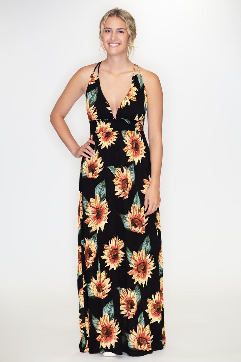 sunflower maxi dress ALEXANDRA MAXI DRESS SUNFLOWER 4