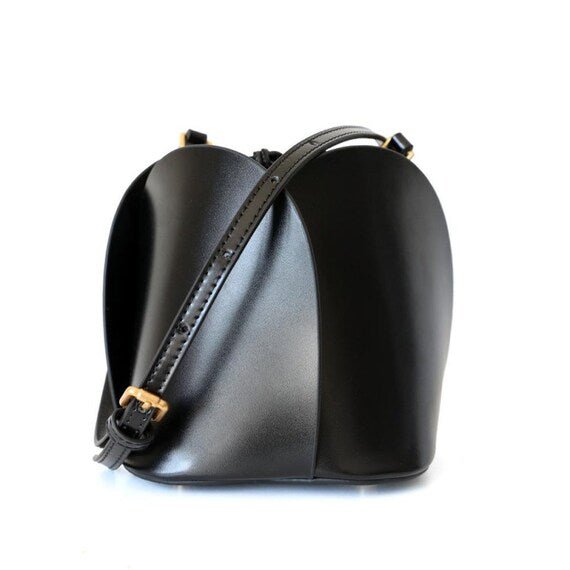 Tulip Leather Bucket Yayas Luxe Handbags Handbags Wallets & Cases