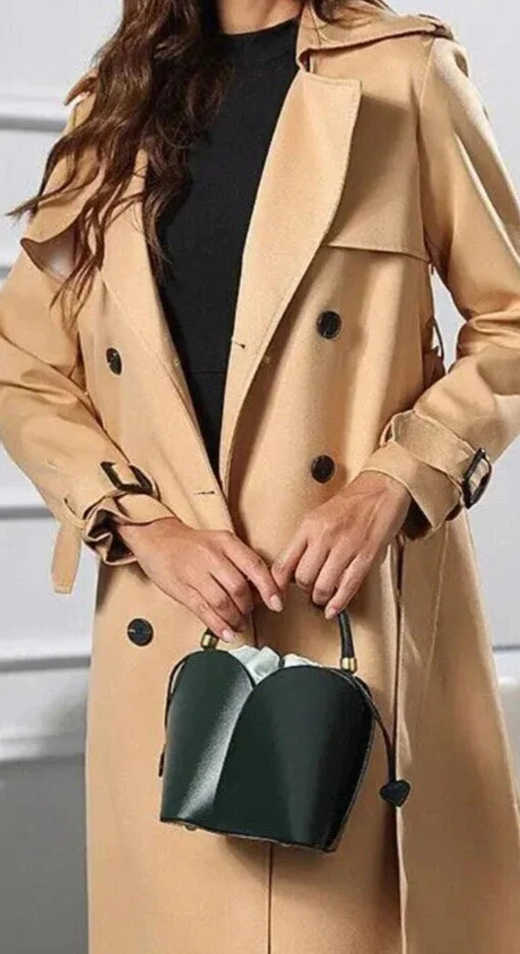 Tulip Leather Bucket Yayas Luxe Handbags Handbags Wallets & Cases