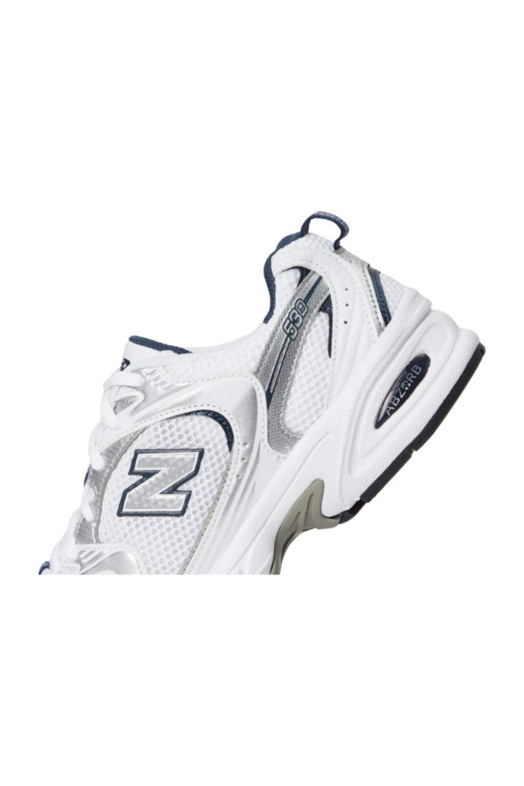 White/Natural Indigo