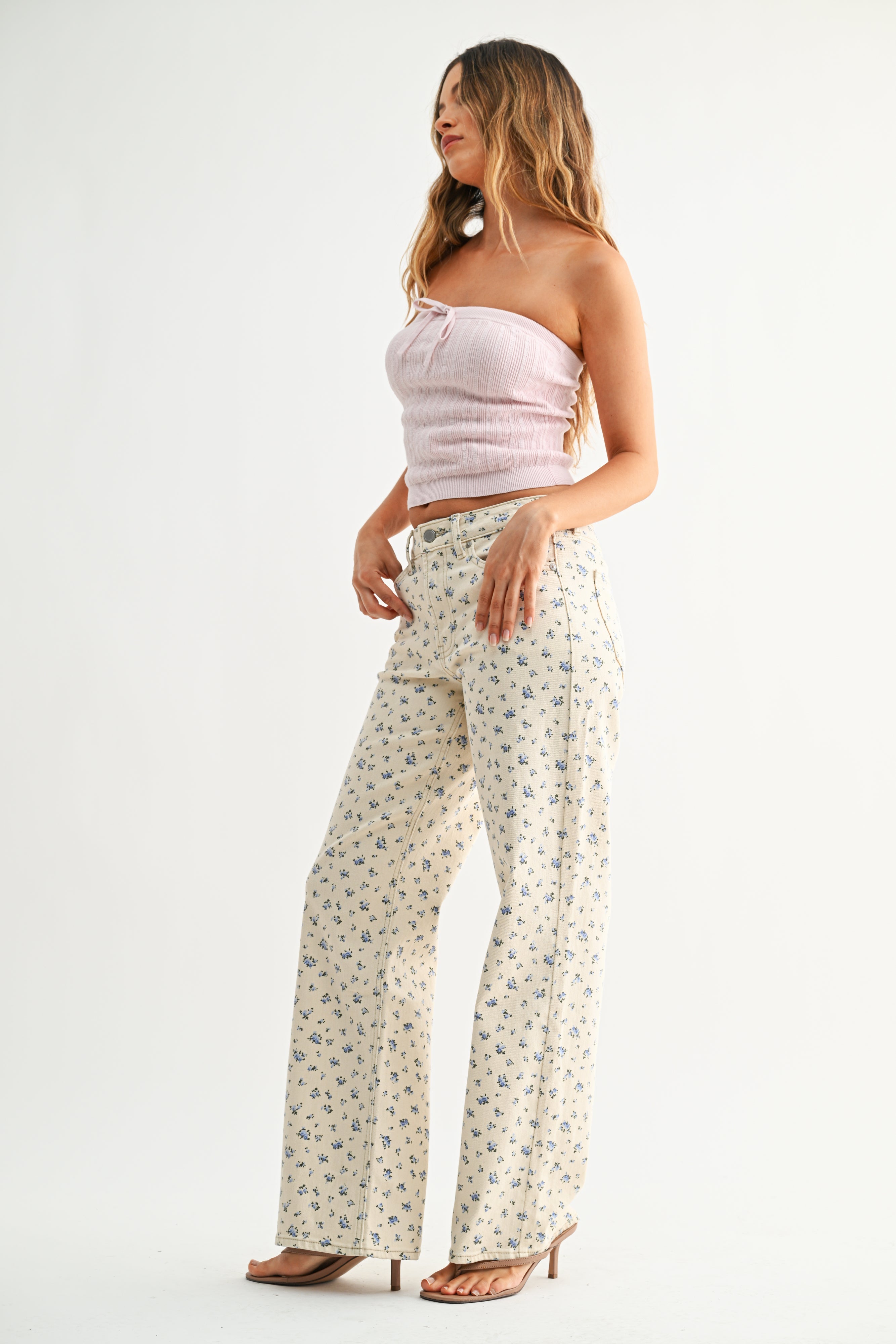 Just Black Denim | Stay Wild Floral Jeans | Sweetest Stitch Boutique
