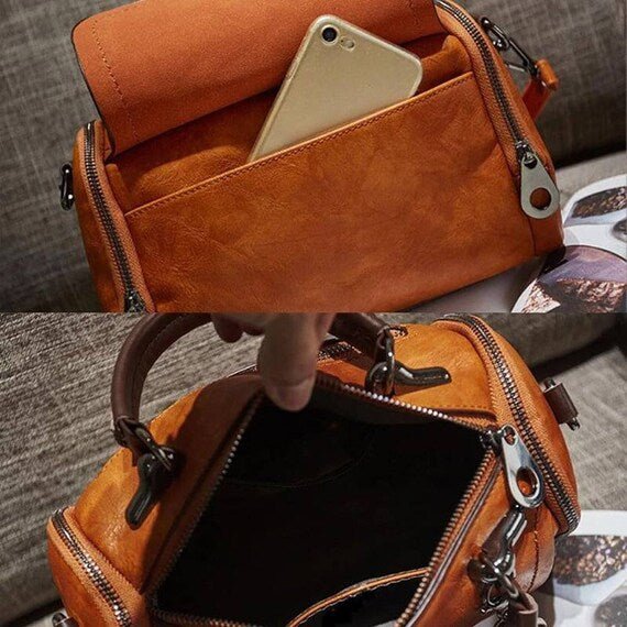 V Boston Bag - Yayas Luxe Handbags -