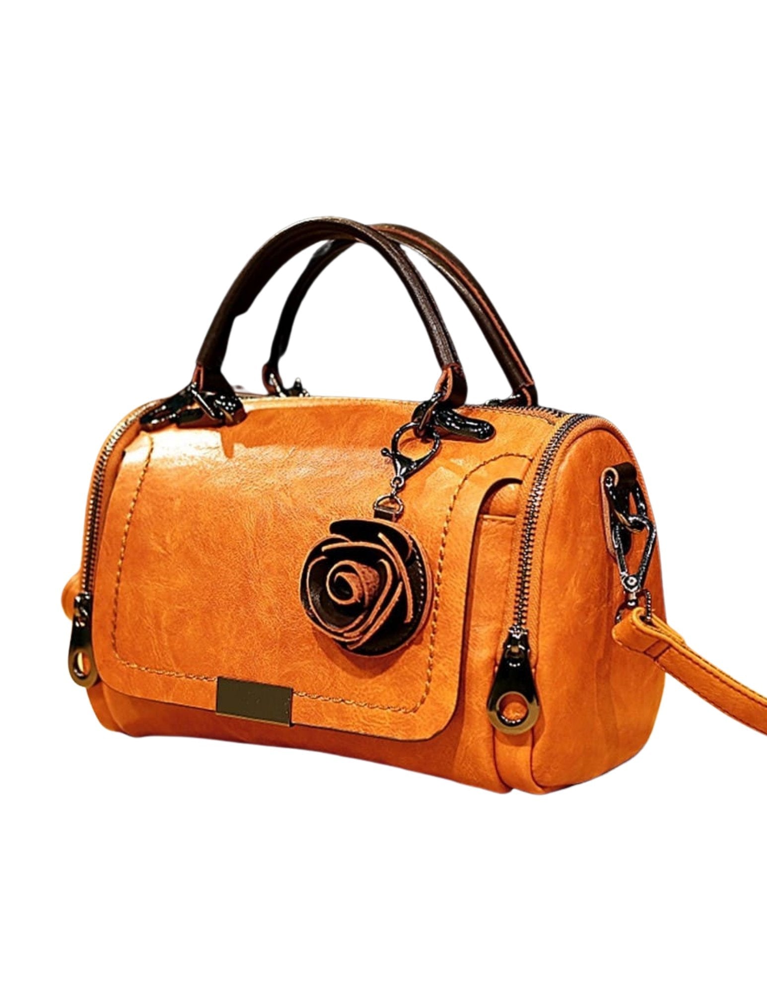 V Boston Bag - Yayas Luxe Handbags -