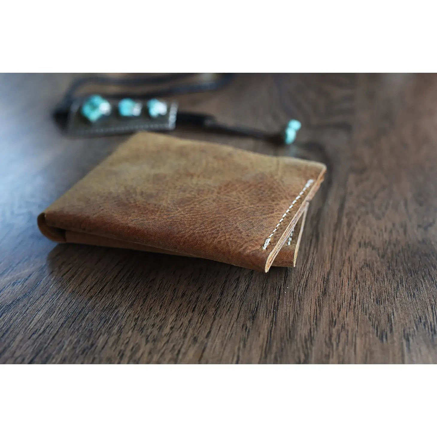 Kiko Leather Tan Buck Bifold #118