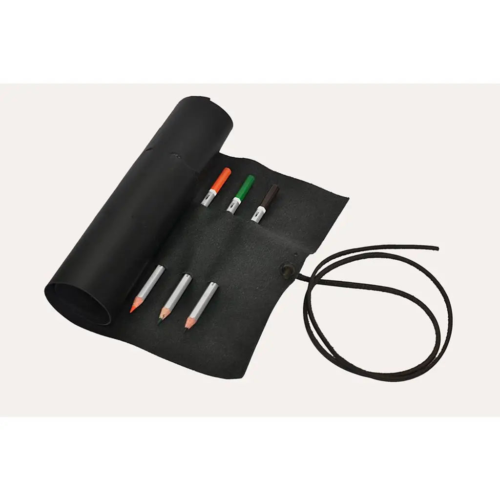 Kiko Leather Black Pencil Wrap #211