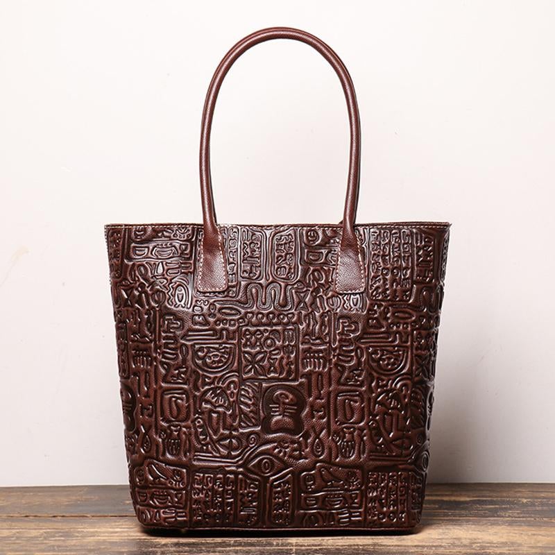 Classic Black Leather Tote | Black Leather Tote | Y by Yaya