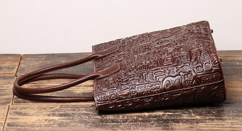 Classic Black Leather Tote | Black Leather Tote | Y by Yaya