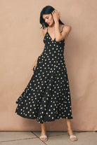 Dress Forum | Madelyn Polka Dot Midi Dress | Sweetest Stitch Boutique