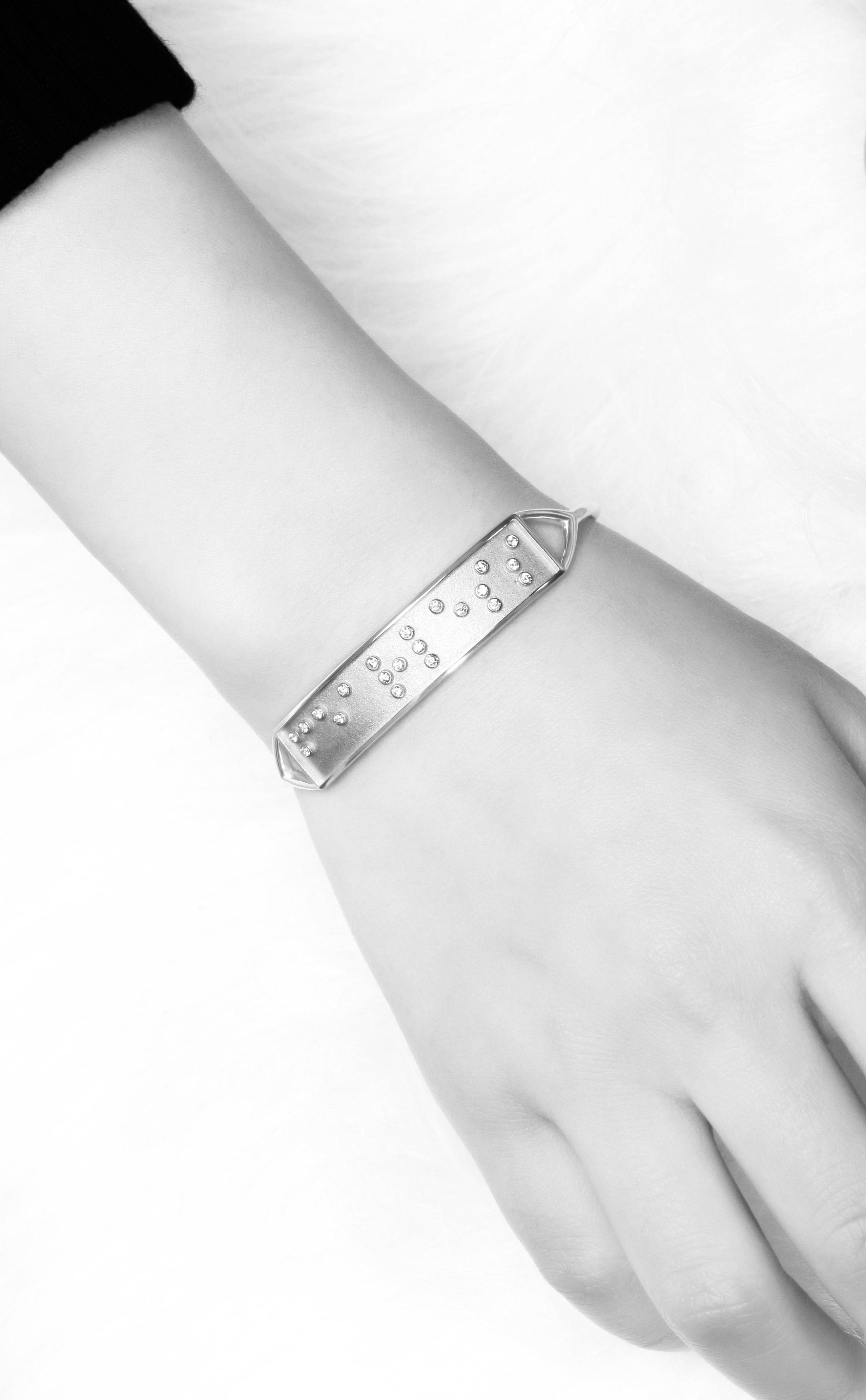 Touchstone Galivanter Silver Cuff Bracelet