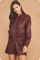 Strut & Bolt | Lisa Faux Leather Jacket | Sweetest Stitch Boutique RVA