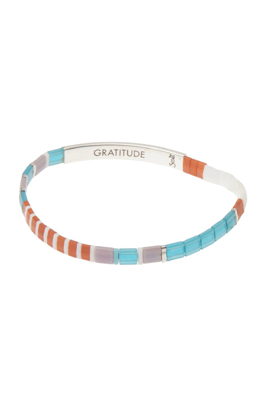 Gratitude- Turquoise/Orange/Silver Main