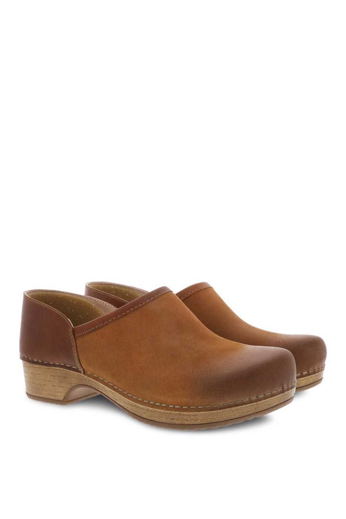 Tan Burnished Suede