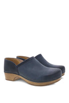 Navy Burnished Suede