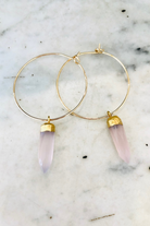 Gold-filled/Pink Chalcedony Main