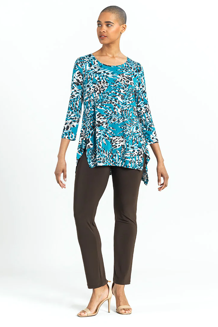 Black/Teal Print Main