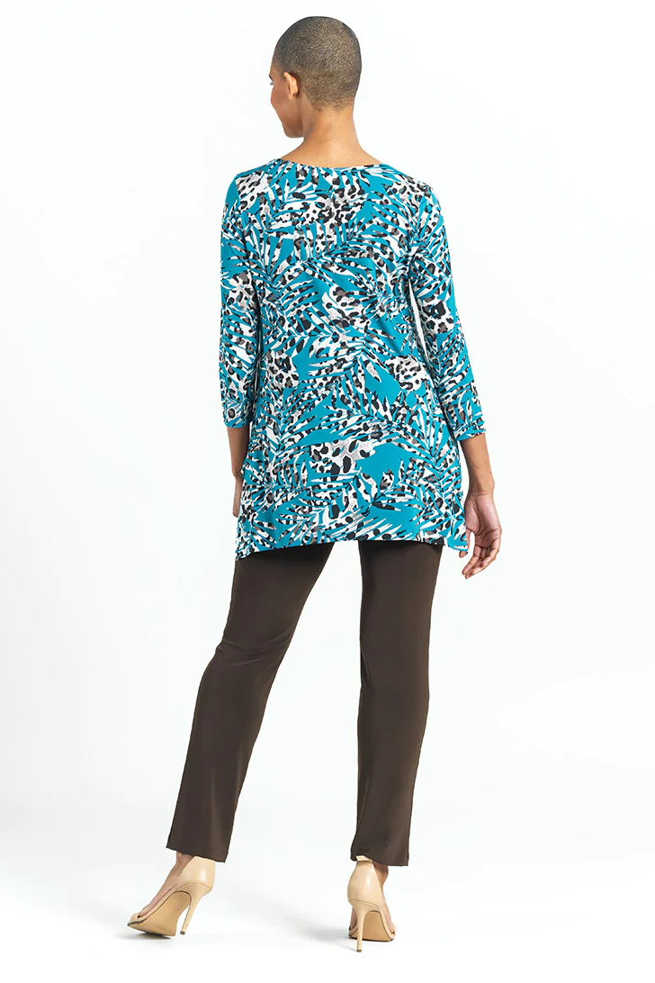 Black/Teal Print