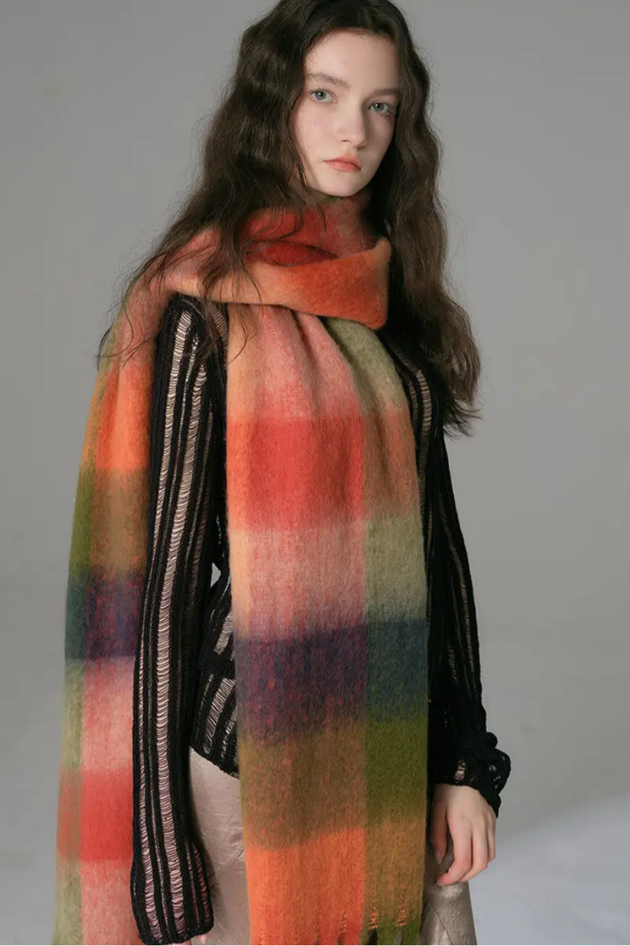 Green/Navy/Red Orange Main