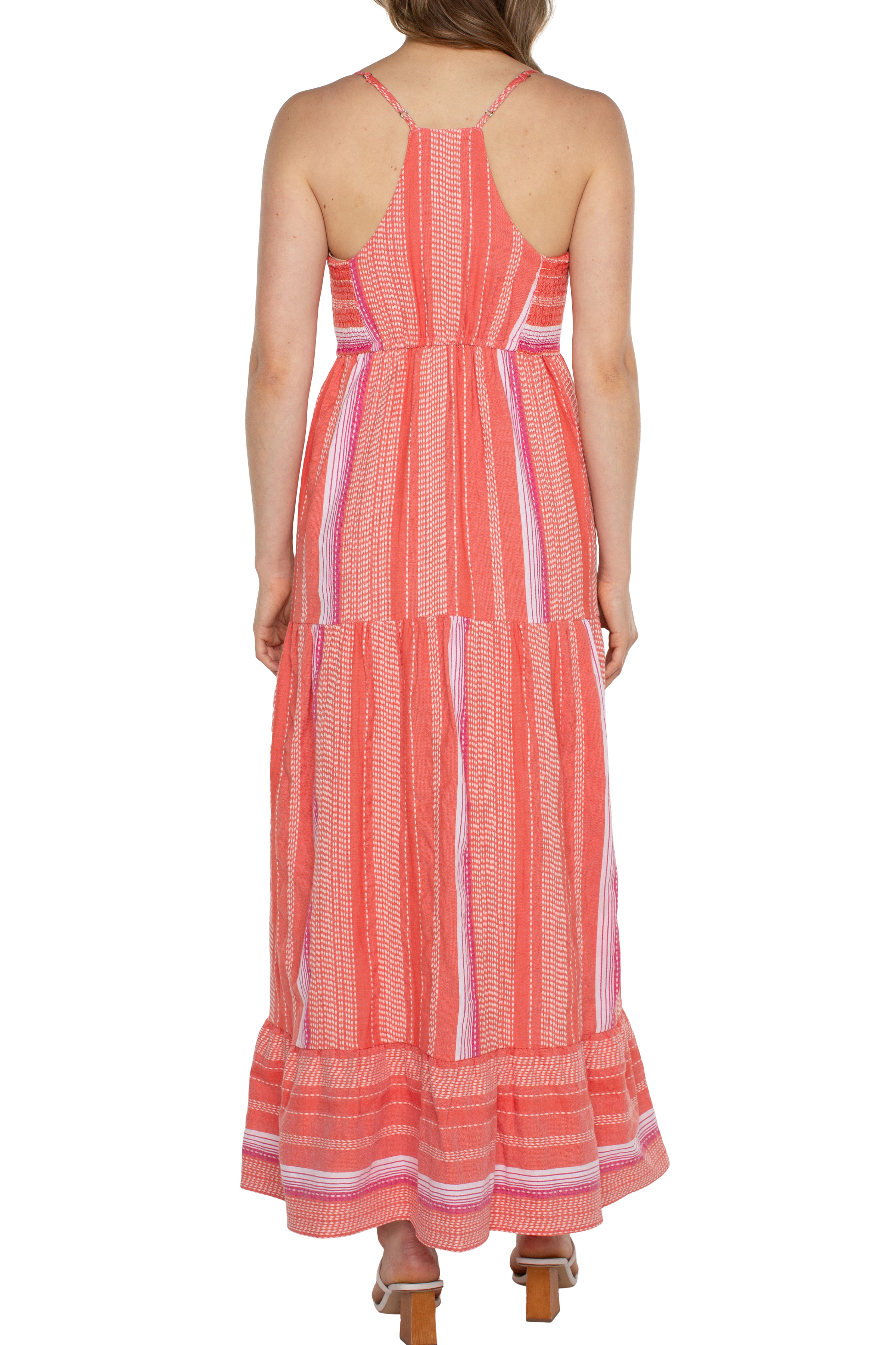 Coral Multi Stripe