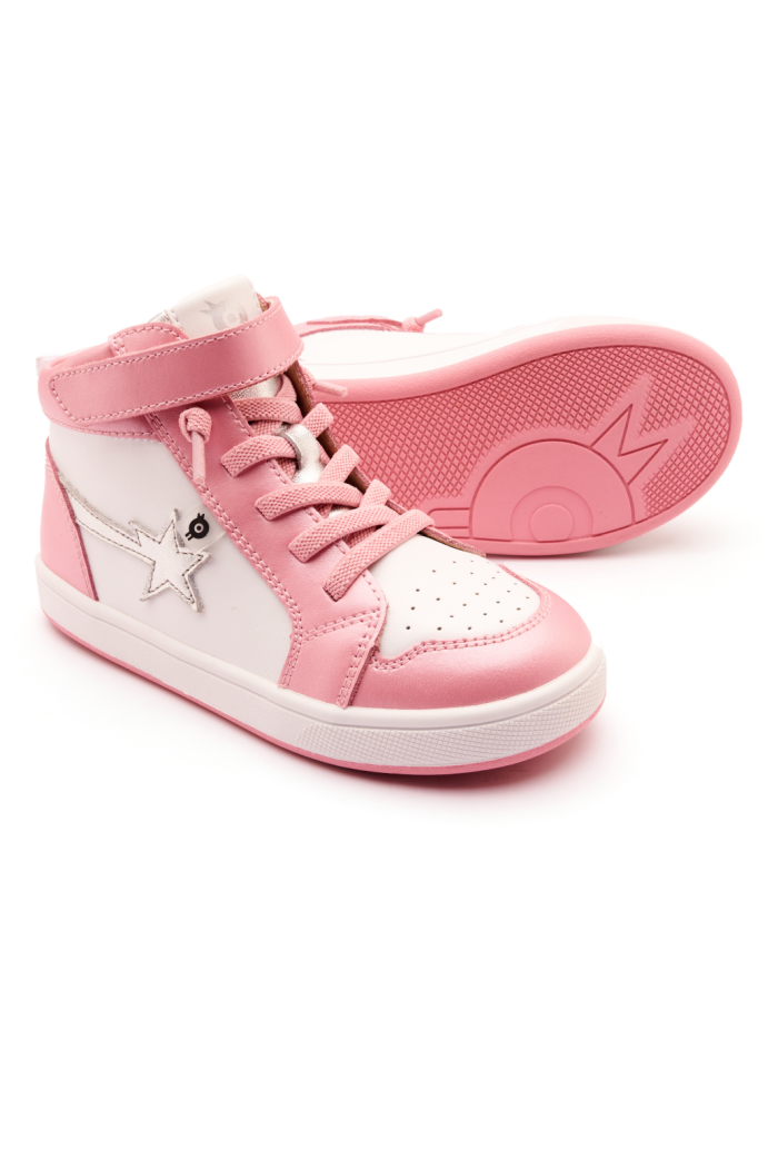 SNOW/PEARLISED PINK/SILVER/WHITE PEARLISED PINK SOLE