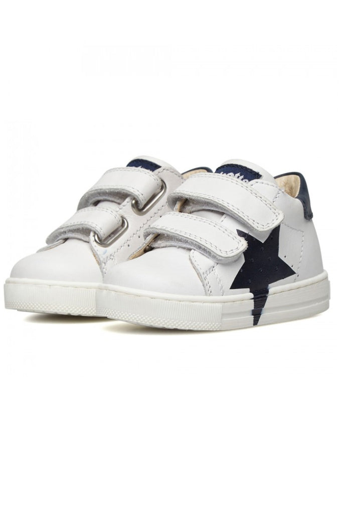 Calf White-Navy