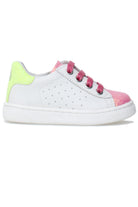 Calf/Glitter White-Pink-Yellow Main