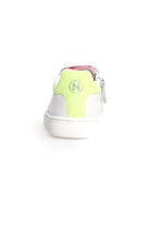 Calf/Glitter White-Pink-Yellow