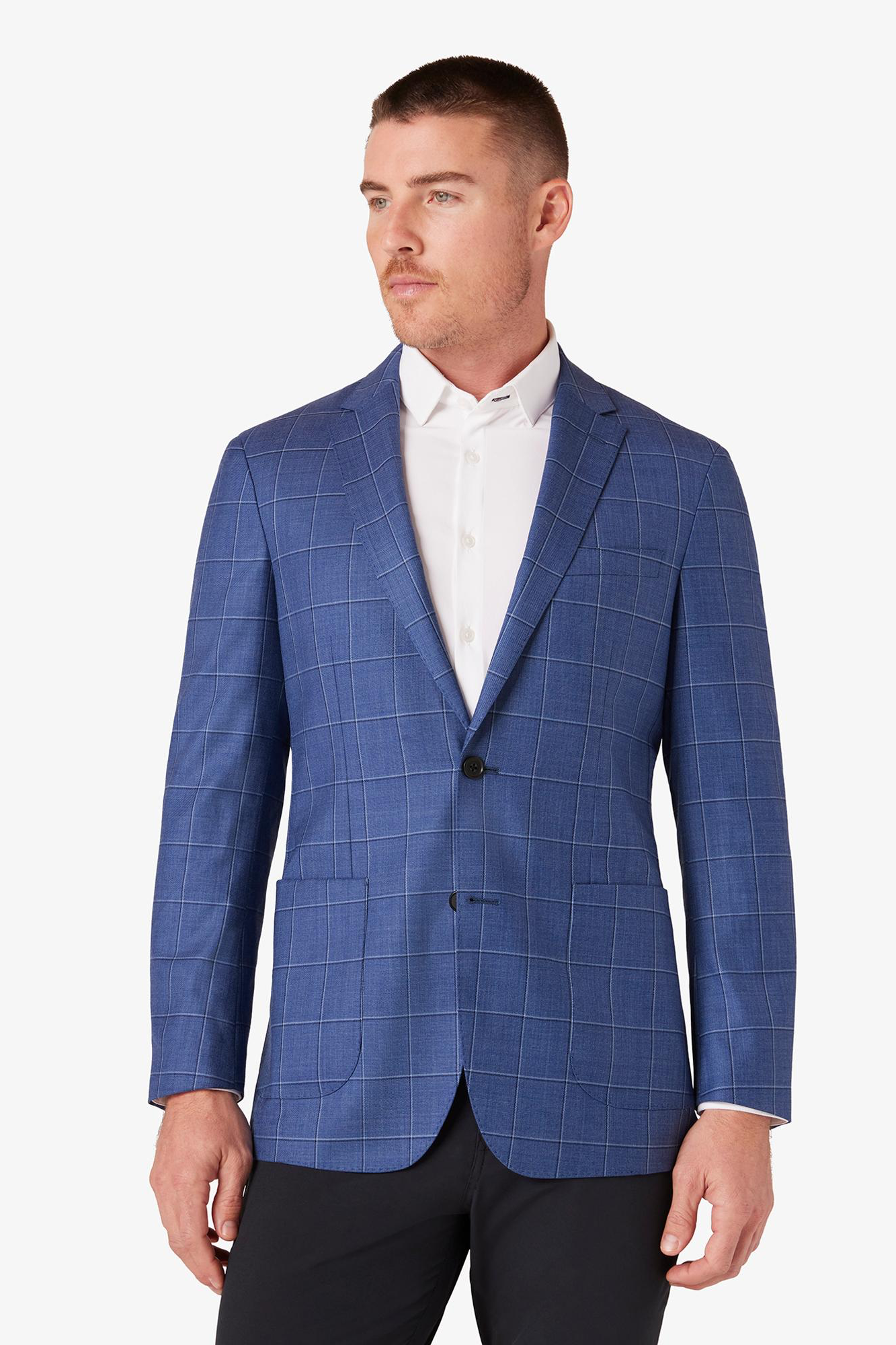 Seasonal - True Blue Windowpane Main