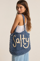 Salty Tote - Baja Blue Main