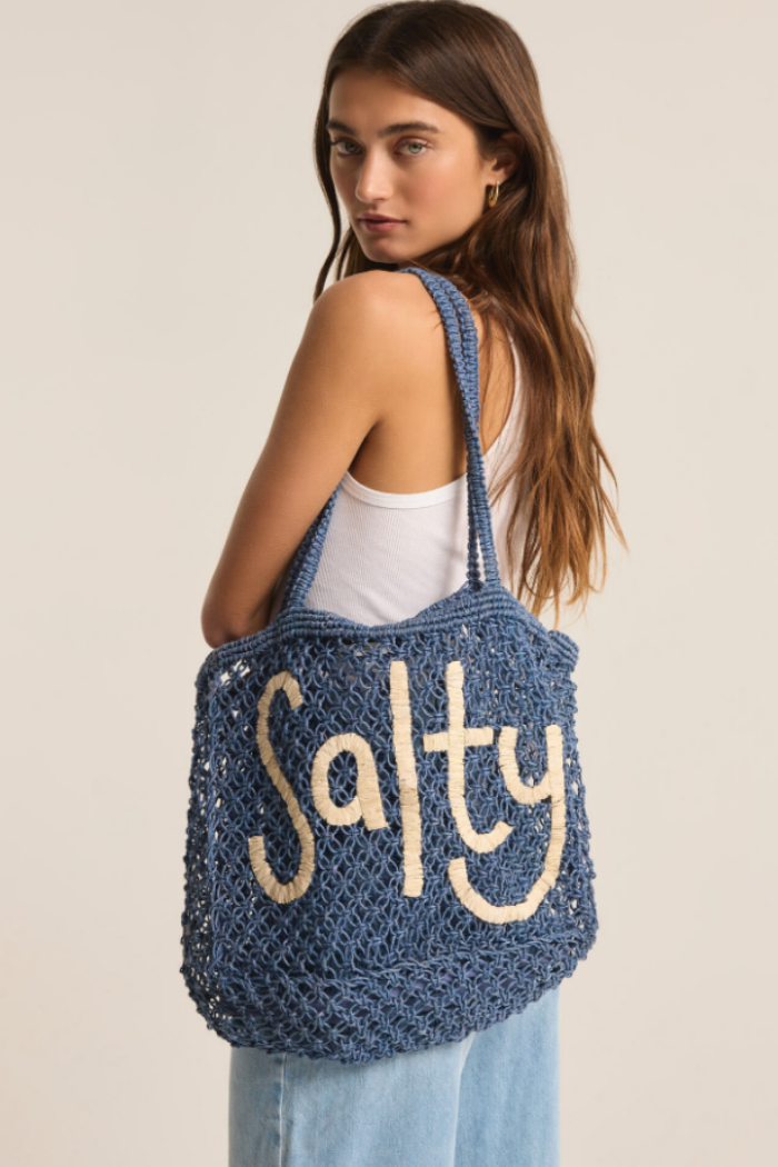 Salty Tote - Baja Blue Main