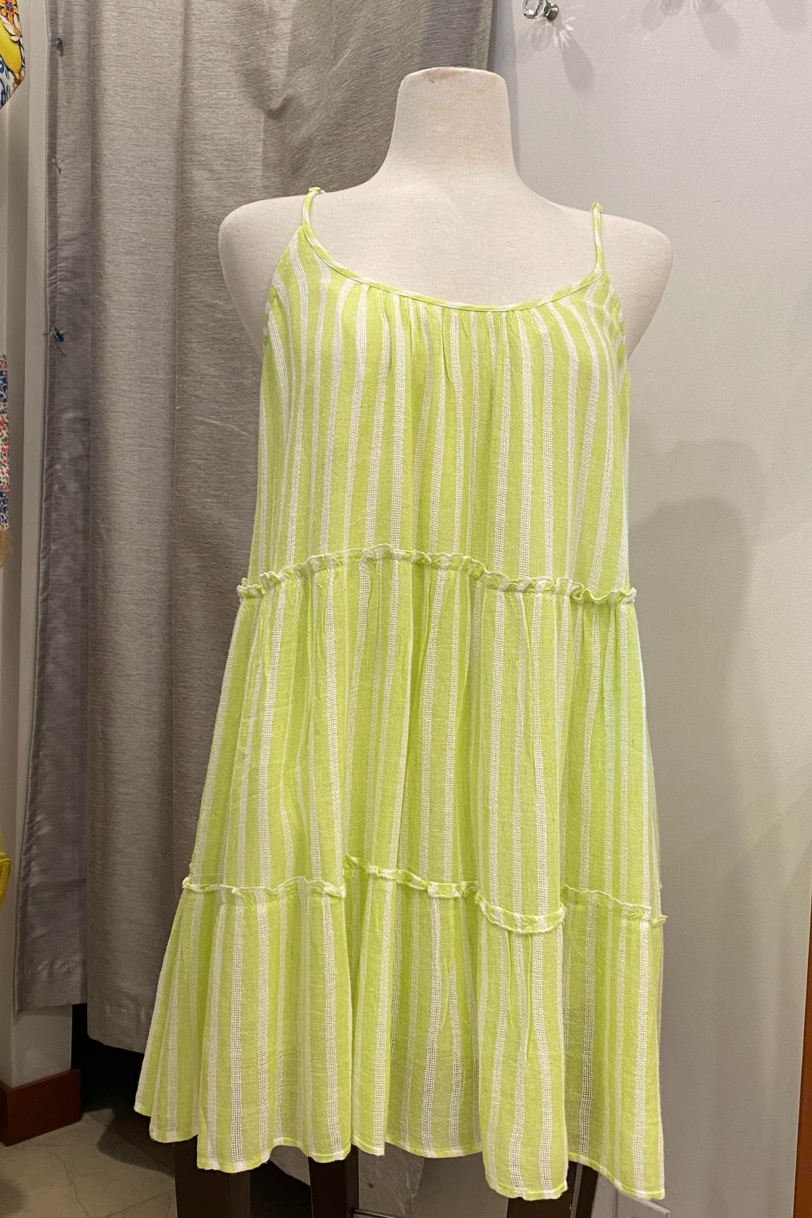 Celery & White Stripe Main