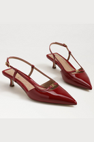 Deep Scarlet Red Patent