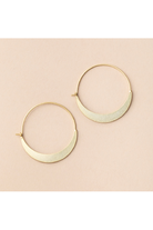 Crescent Hoop/Gold Vermeil Main