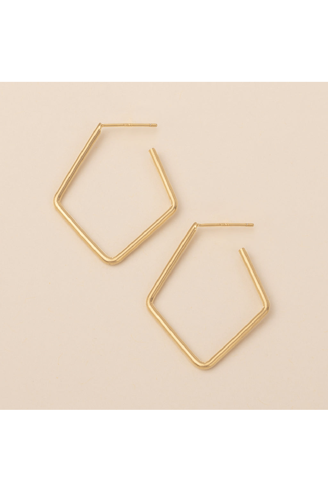 Orion Diamond Hoop/Gold Vermeil Main