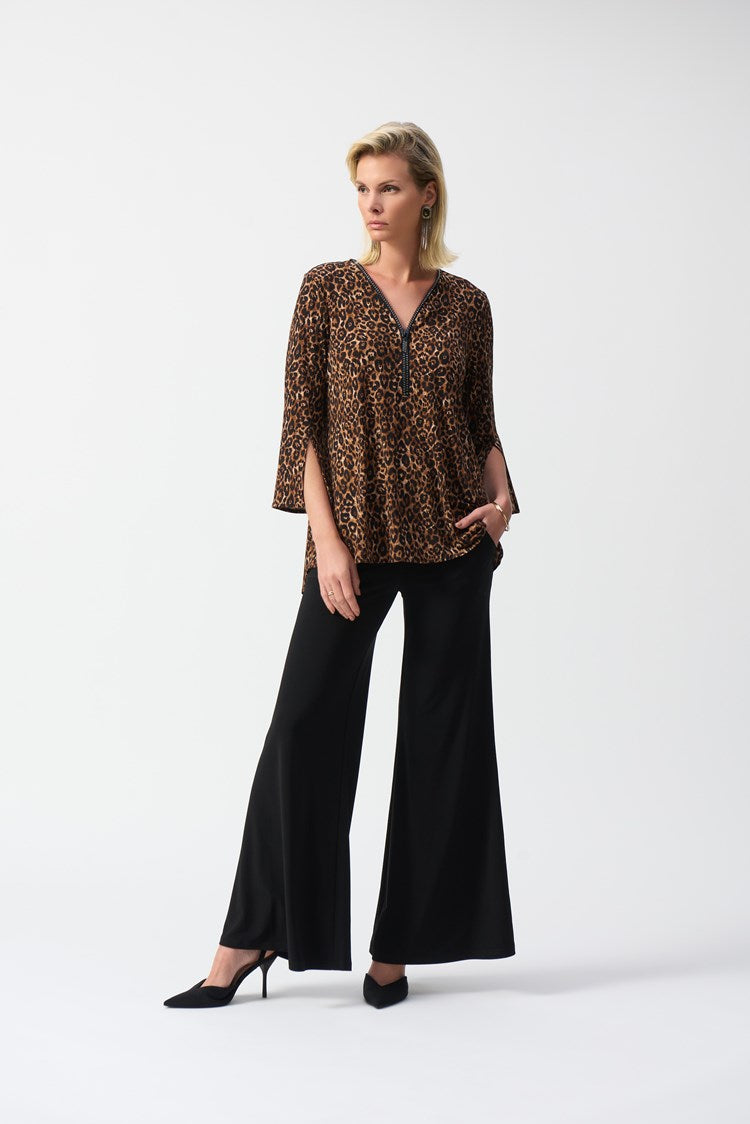 Black/Brown Animal Print