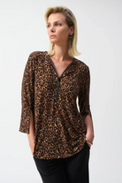 Black/Brown Animal Print Main