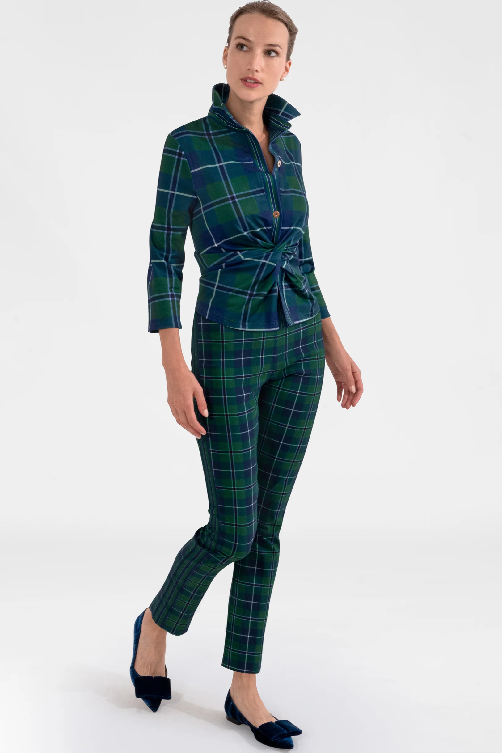 Melville Tartan Green