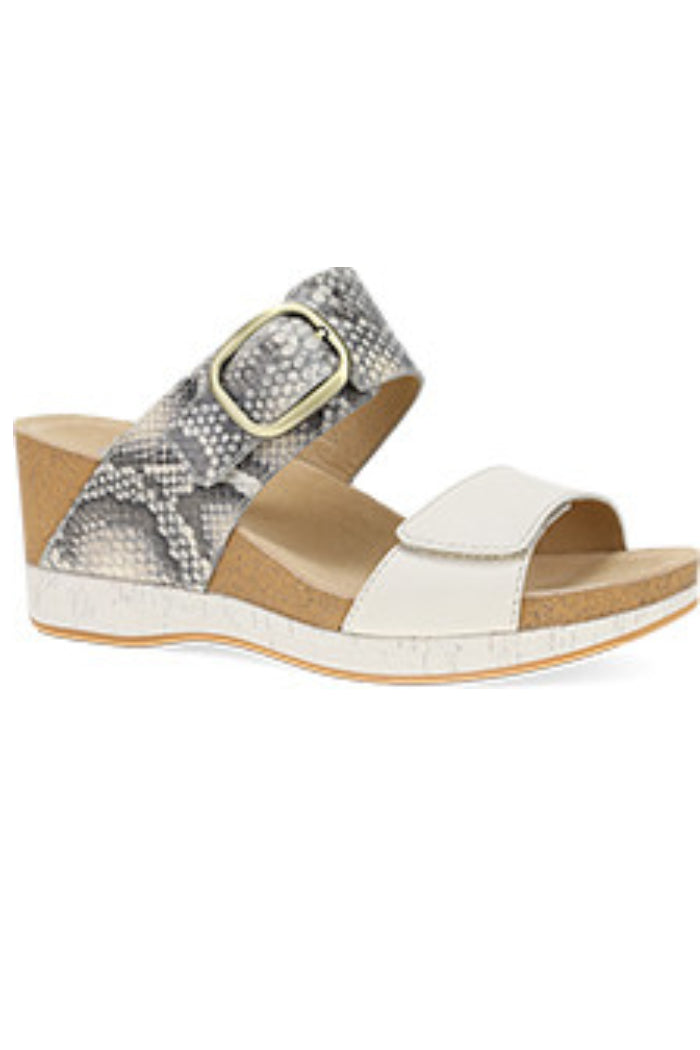 Snake/Ivory Leather Main