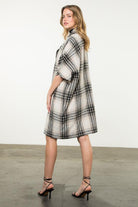 Taupe Plaid