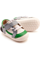 SNOW / DUSTY BLUE / NEON GREEN / BLACK